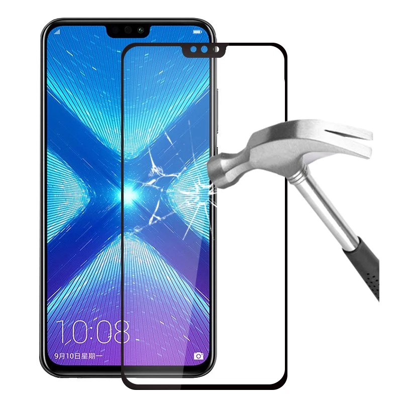 HUAWEI Honor 8X Screen Protector 3D Full Tempered Glass For Huawei P30 Pro Edge | Мобильные телефоны и аксессуары