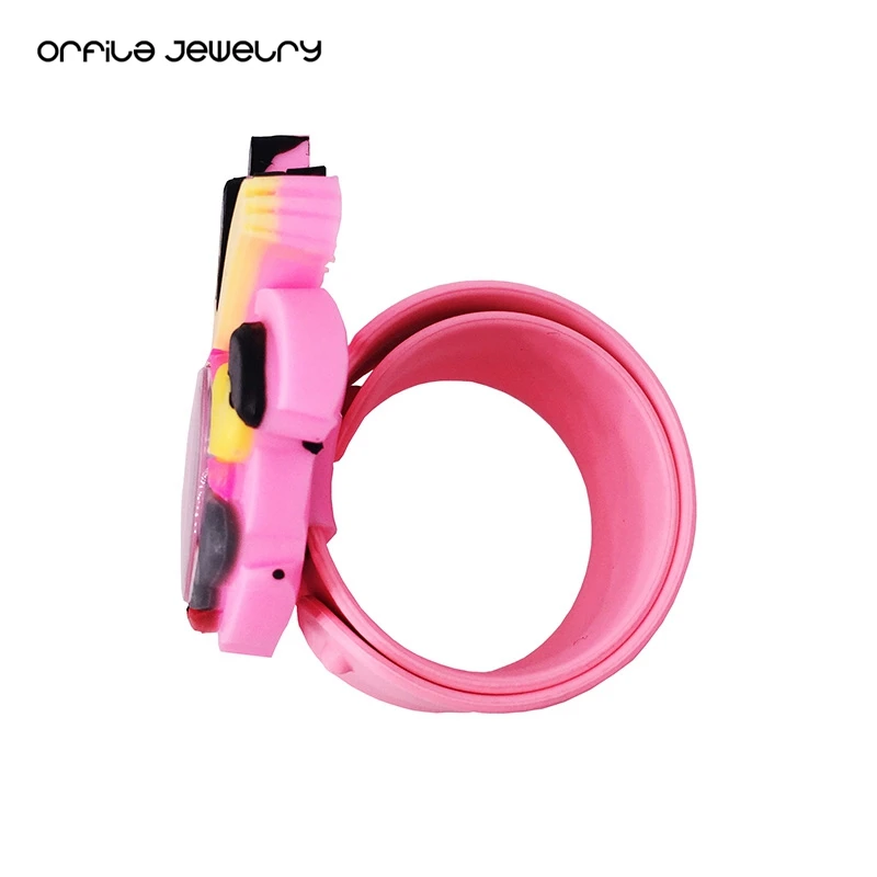 ORFILA Minnie Slap наручные часы Микки Маус милые с силиконовым ремешком для девочек