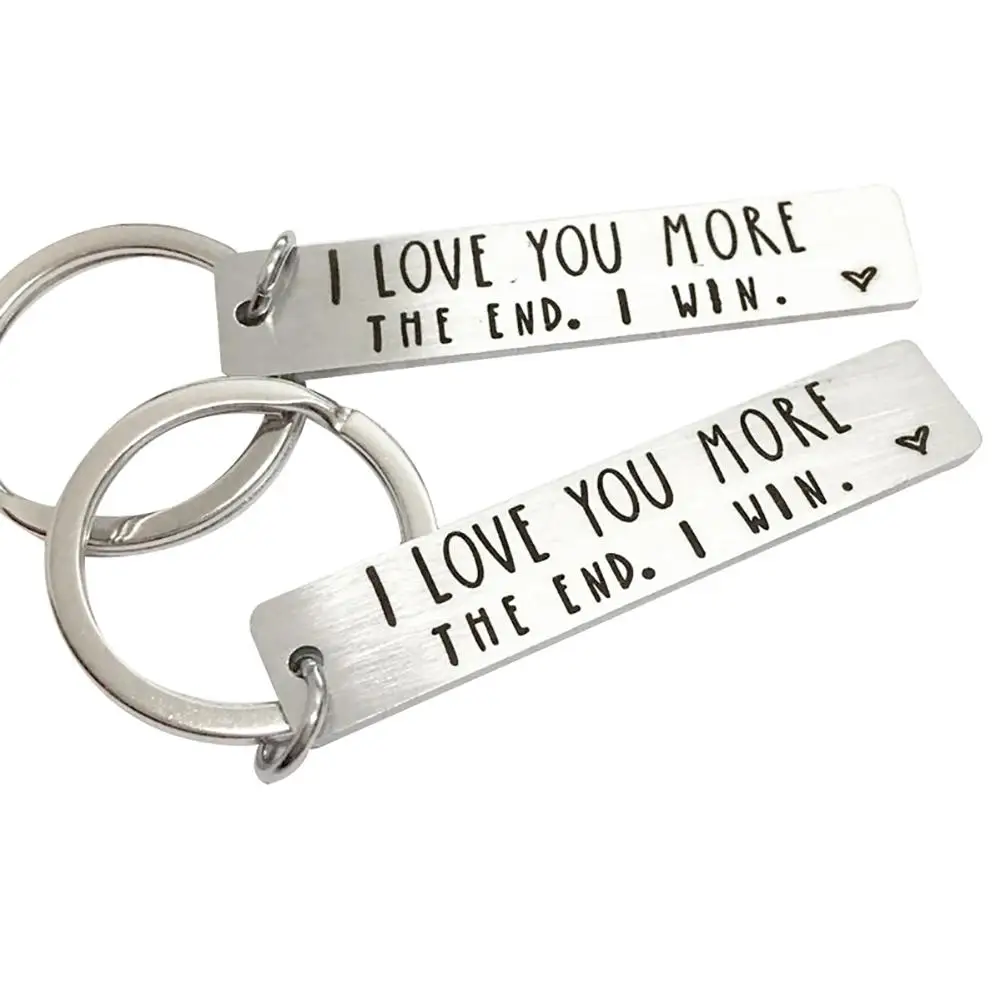 Брелок для ключей с надписью I LOVE YOU MORE|Брелоки| |