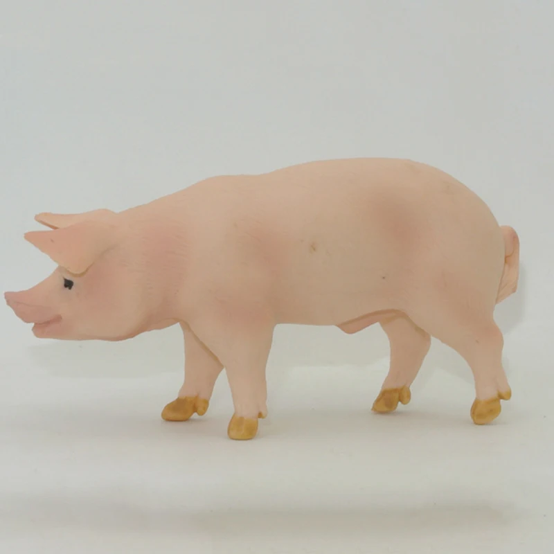 Новая модель свинья животных игрушка 10 тип Статуэтка для украшения пластик