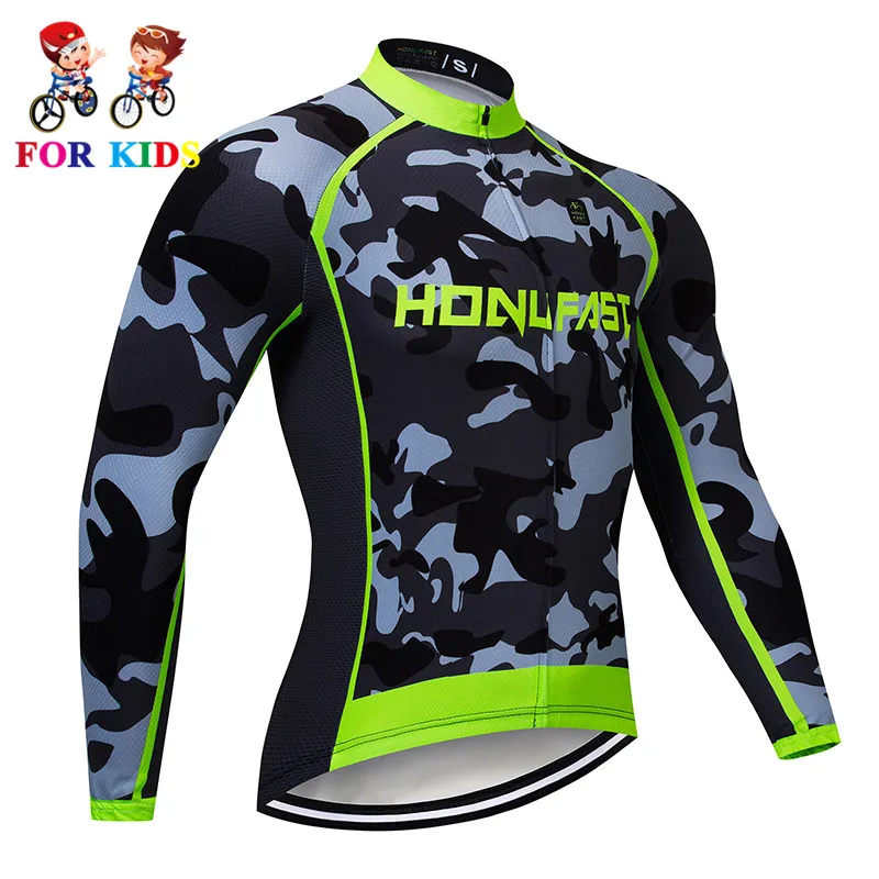 Детский комплект из дышащего Джерси для велоспорта с 3D гелевой подушкой и штанов