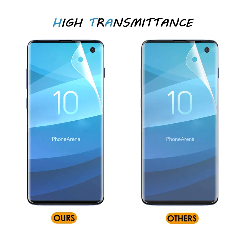 3D изогнутая мягкая защитная пленка из ТПУ для Samsung Galaxy S10 Plus E S10Plus S10E экрана с