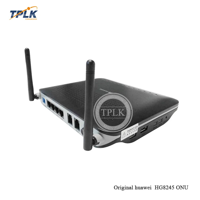 Лучший peice 10 шт. Хуа Вэй GPON HG8245 беспроводная сеть ONU с 4GE + 2 порта Голос WIFI Echolife