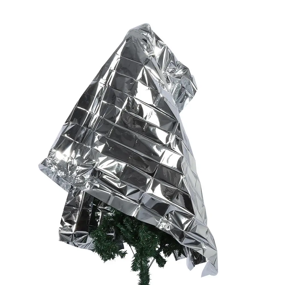 Серебристая светоотражающая пленка для растений 1 шт. 210x120 см садовый
