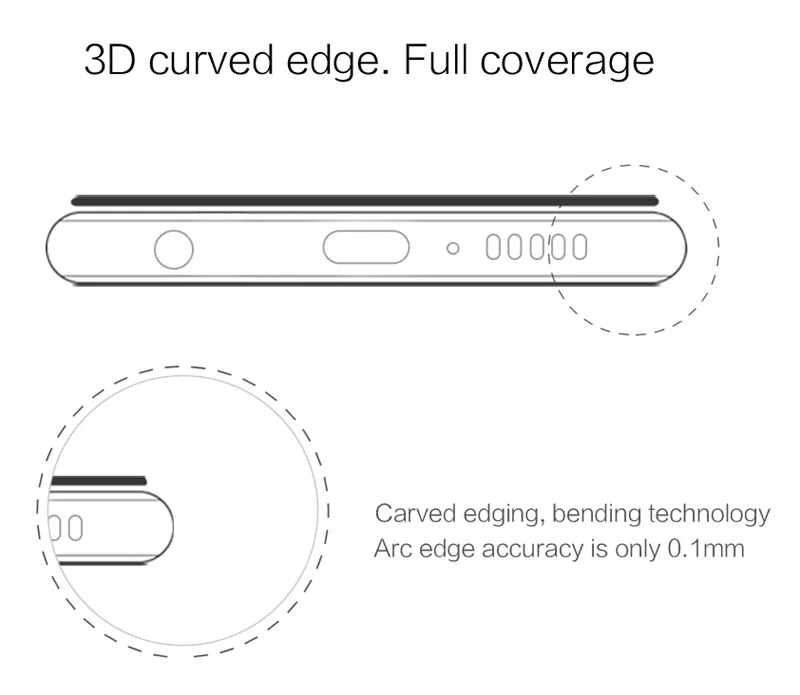 Nillkin 3D CP + Max закаленное стекло для Samsung Galaxy S10 Plus Полное покрытие экрана изогнутый