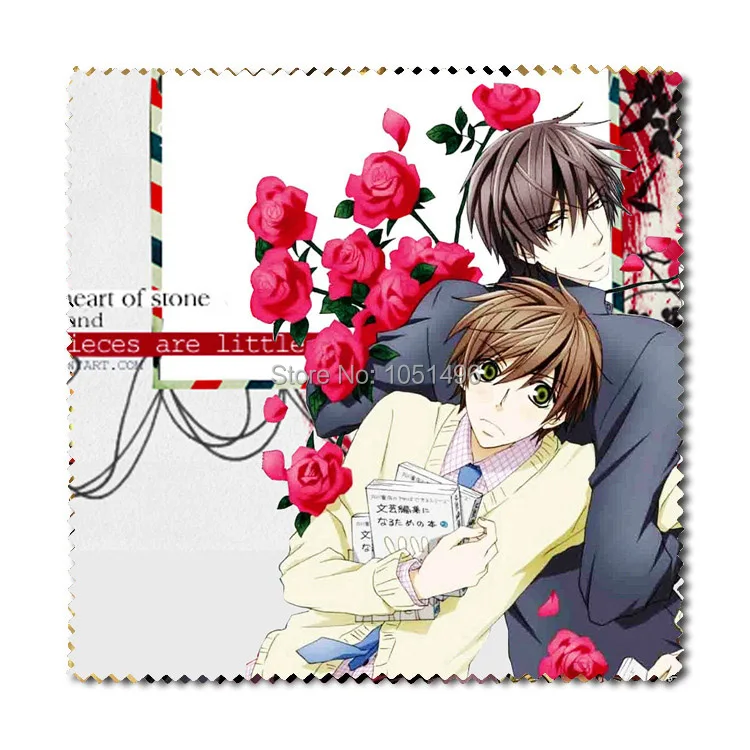 1 шт. фланелевая ткань для очков Sekai ichi Hatsukoi с принтом онодеры ритсу/такано масамун