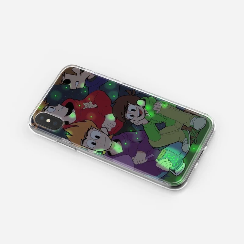 Fundas Eddsworld Смешные художественные прозрачные мягкие силиконовые чехлы для