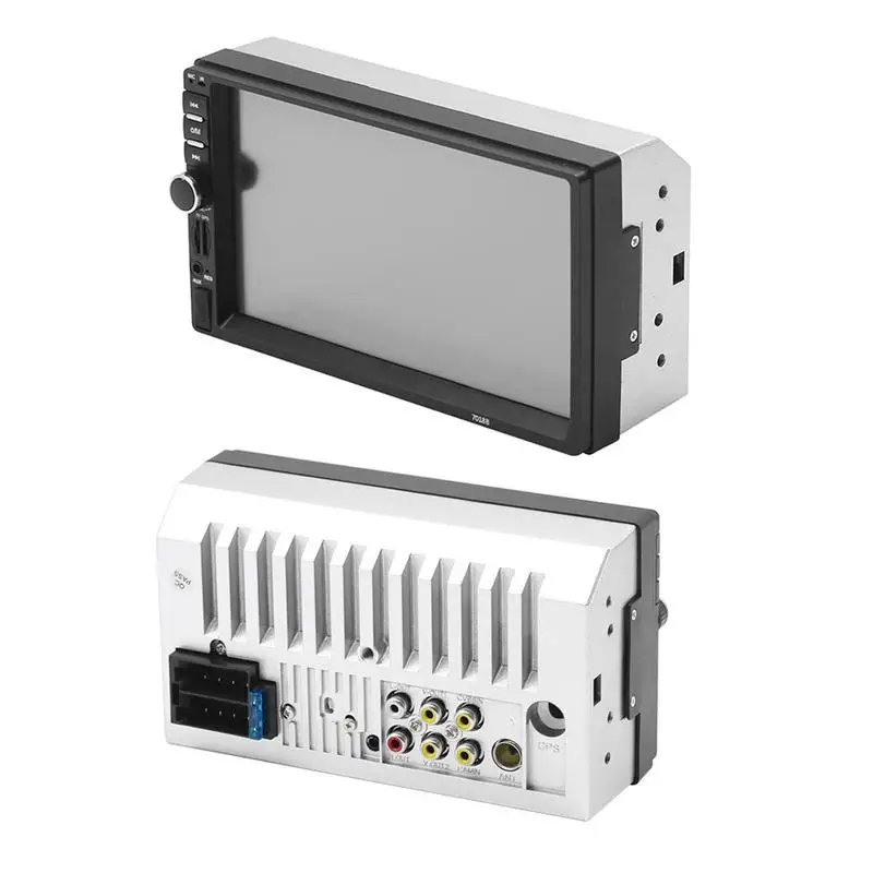 7 дюймов Автомобильный Bluetooth стерео радио автомобильный двойной слиток MP5 карта