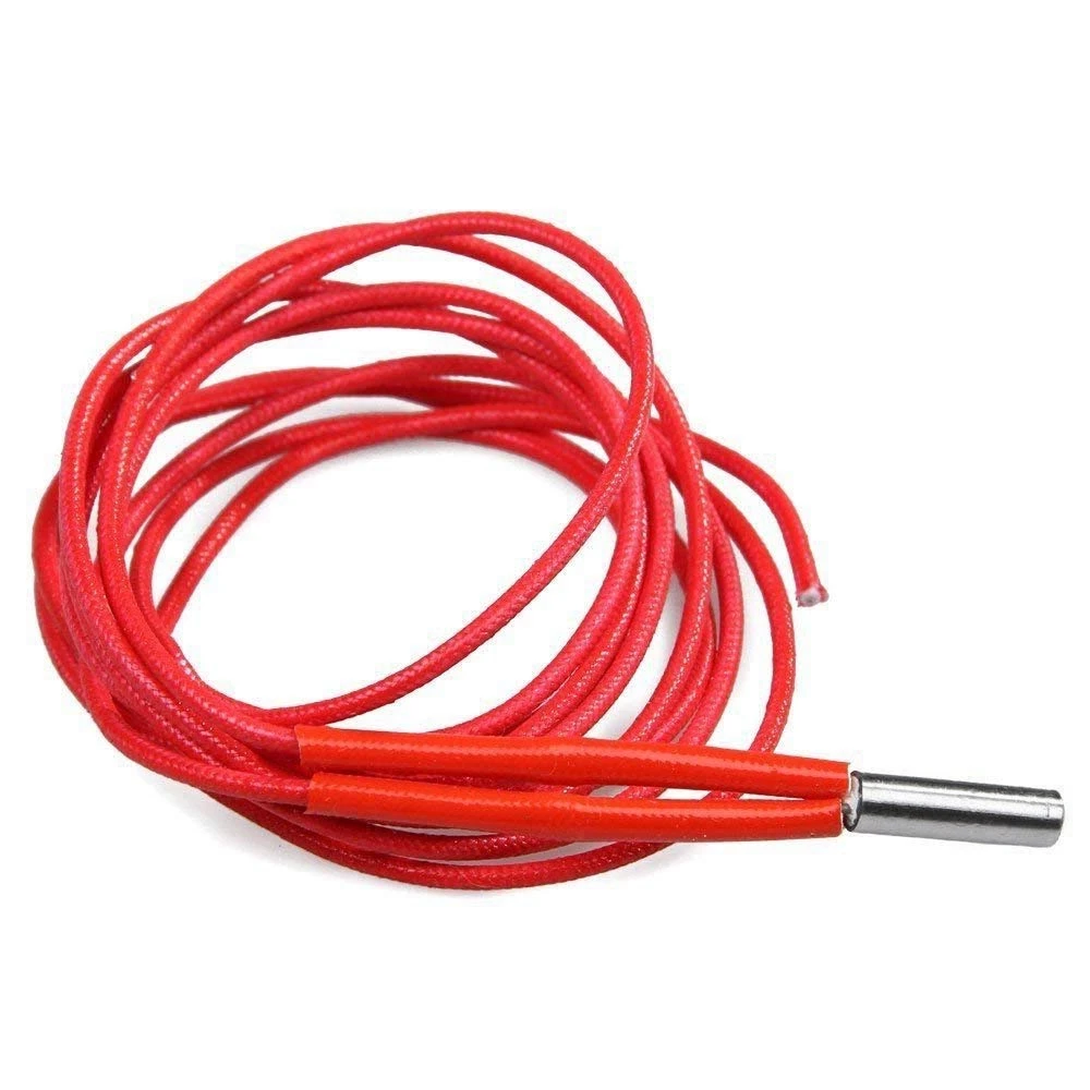 12V 40W 1/4-Inch (6.35mm) Ceramic Cartridge Heater For 3D Printer MK10 Extruder/Hotend | Электроника