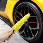Щетка для мойки автомобильных колес, щетка с пластиковой ручкой для очистки автомобильных колес, щетка для мытья шин, губки для мытья автомобиля инструменты