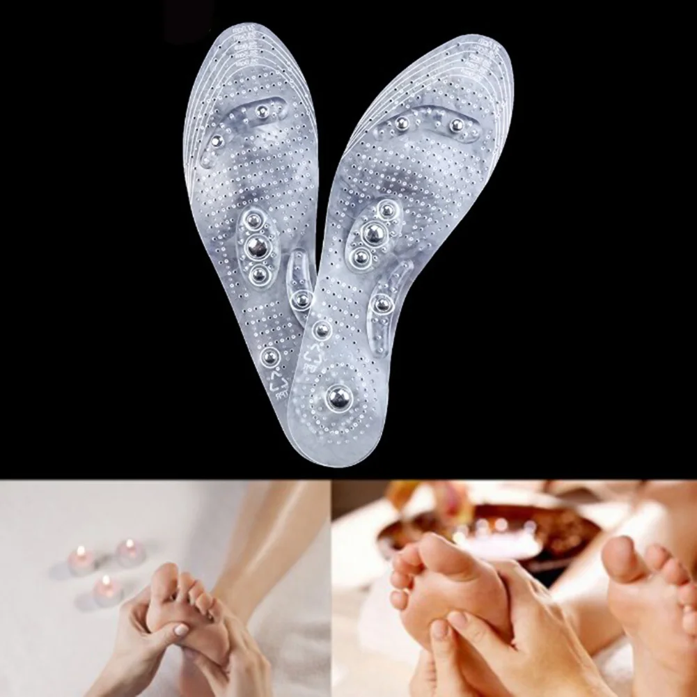 2018 New 1Pair Breathable Shoes Pad Massage Insoles Magnetic Acupoint Magnetotherapy Comfort Soles Accessories Inserts | Обувь