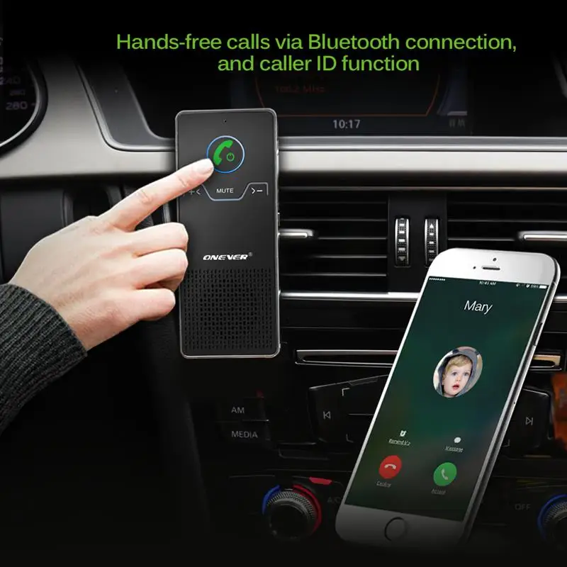 Беспроводной автомобильный комплект громкой связи Bluetooth громкая связь динамик