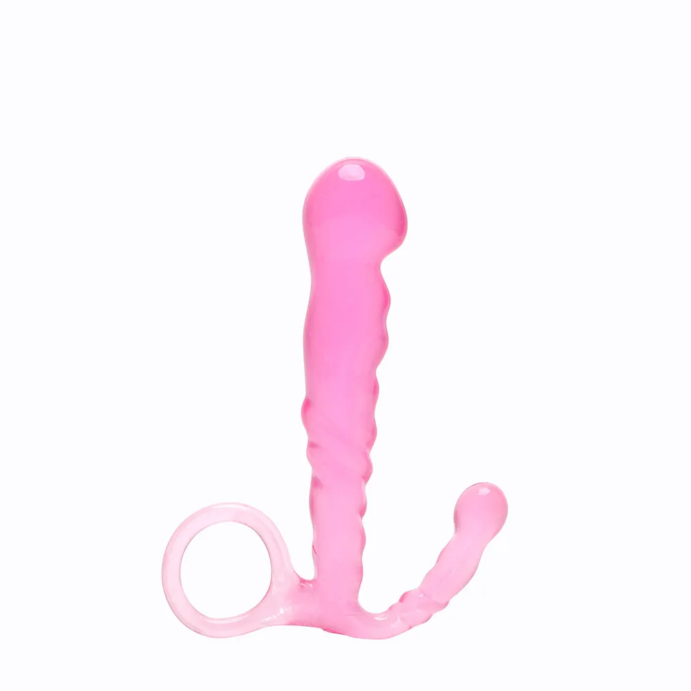 OLO Anal Plug with Pull Ring Colorful Crystal Jewelry S/M/L Prostate Massager Butt Sex Toys for Men Women Adult Products | Красота и