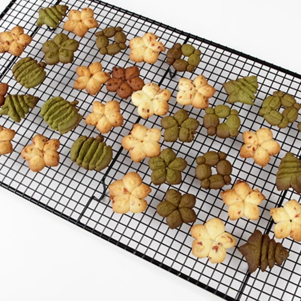 Baking Tools Hand Pressed Cookie Machine Extrusion Picking Flower 12 Piece 6 Cream Decorating Mou | Дом и сад