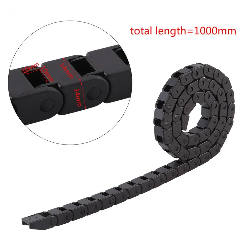 10X10mm R28 черный нейлоновый кабель переноска для кабеля маршрутизатор принтера