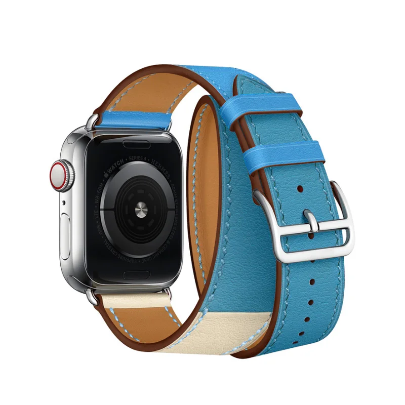 Ремешок для часов Apple Watch Series 4 двойной браслет 1 2 3 iWatch Herm 40 мм 44 мм|Ремешки часов| |