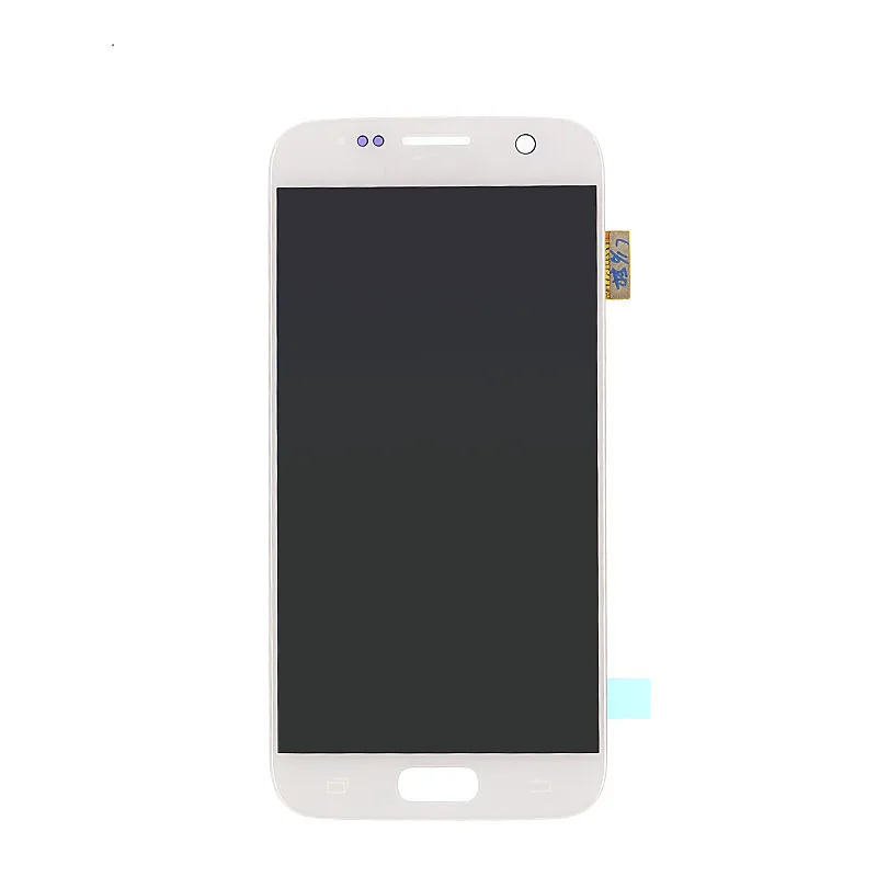 Для Samsung S7 ЖК-экран дигитайзер сборка новый синий/золотой/серебристый/белый класс