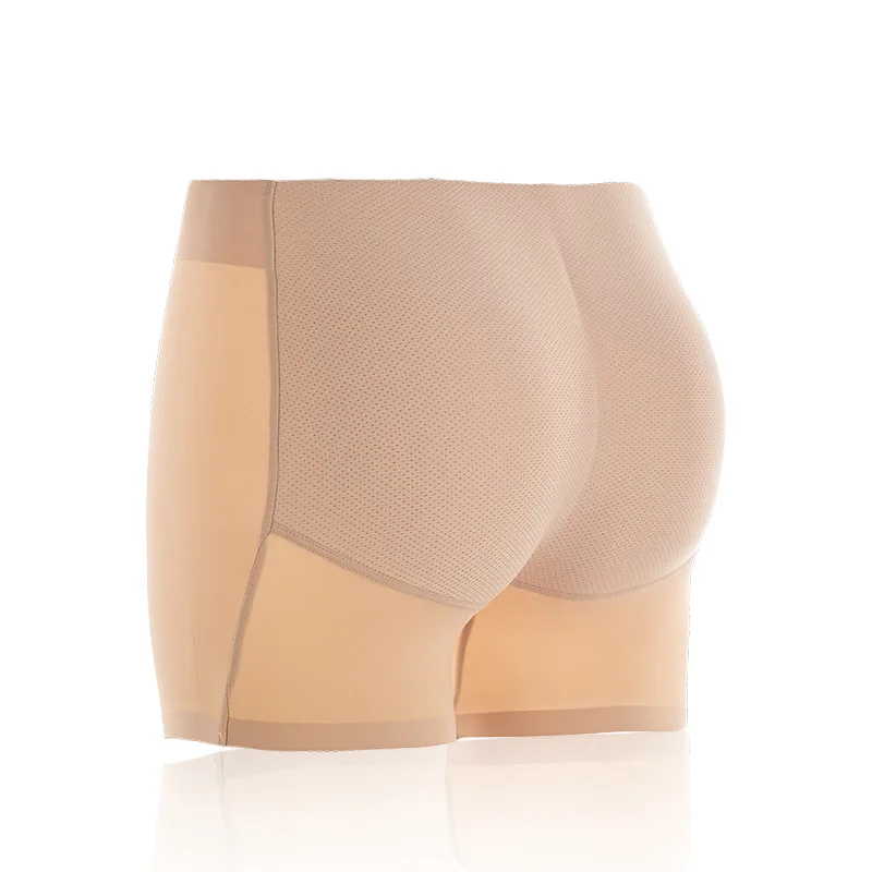 Низкая талия прикладочная подтяжка формирователь обивка пуш-ап Нижняя бойшорты