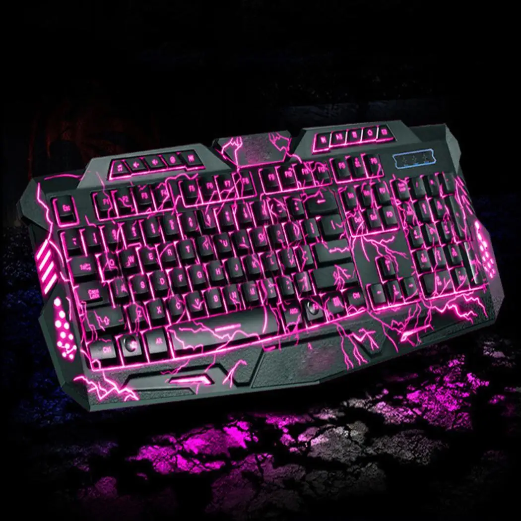 Светодиодный USB Powered проводной триколор с подсветкой Plug and play простых в