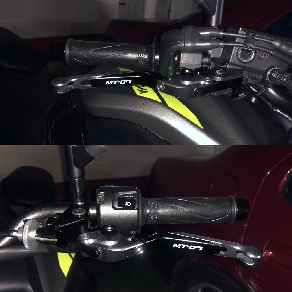 

Motorcycle For YAMAHA MT07 MT-07 MT 07 FZ07 FZ-07 2014-2018 CNC Folding Brake Clutch Levers