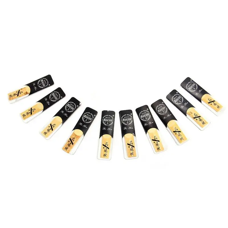 10 PCS Soprano Saxophone Reed 2.5# 1/2 BE Sax Reeds Musical Instrument Accessorizes | Спорт и развлечения