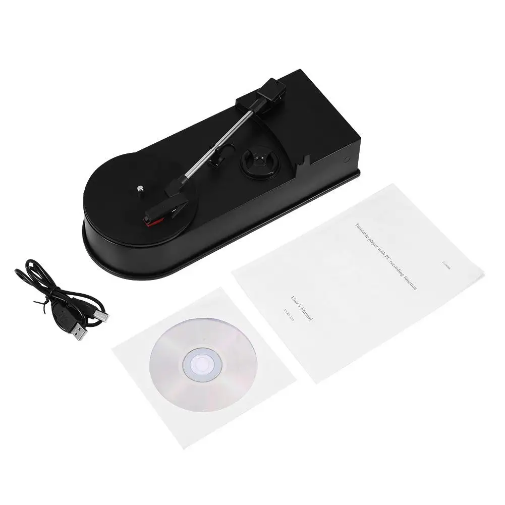 Мини Портативный USB 2 0 Поворотный ремень управляемая система LP Виниловый