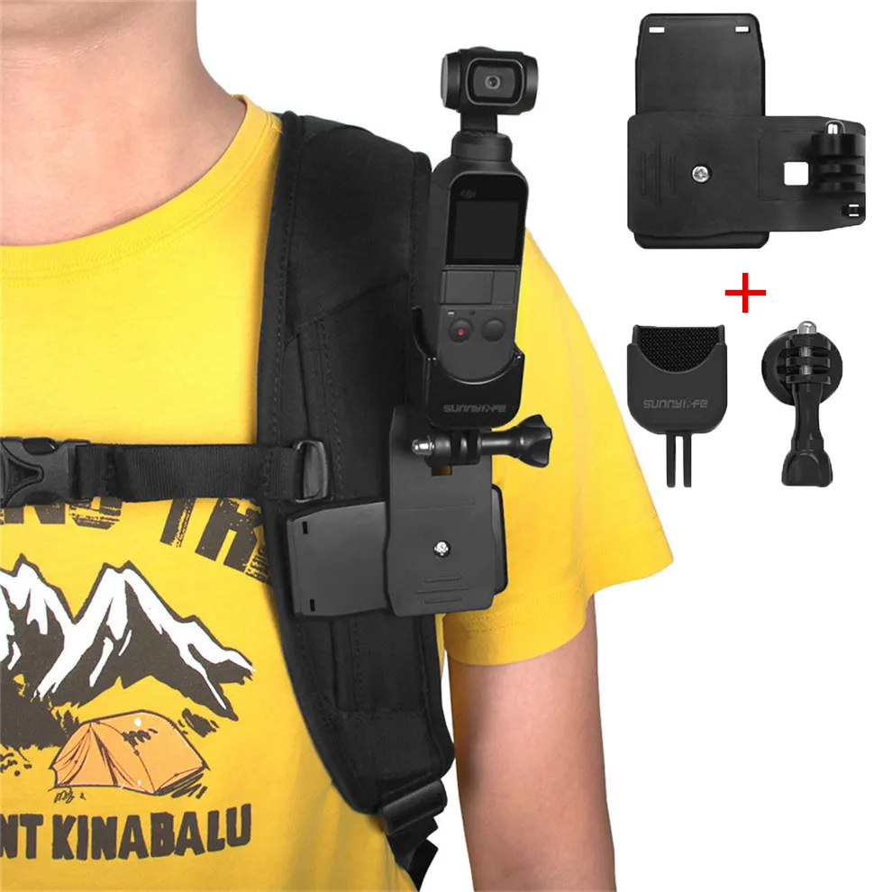 

Карманный адаптер для DJI Osmo + зажим для рюкзака