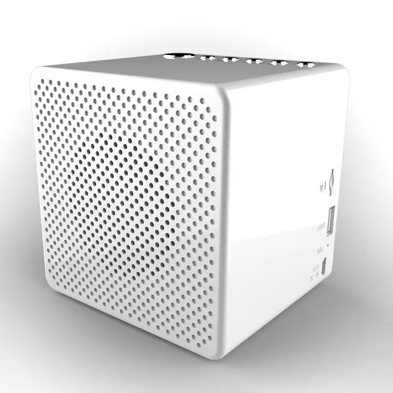 LEORY Портативный будильник Bluetooth динамик Настольный супер бас HIFI музыкальный