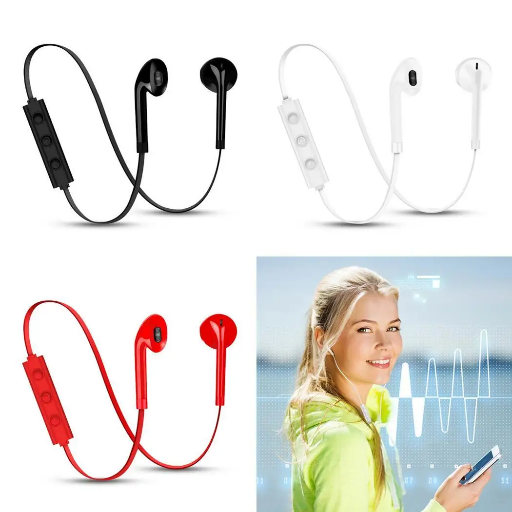 Обычная беспроводная Bluetooth 4 1 Гарнитура Спортивная 10 метров (без барьера) Музыка