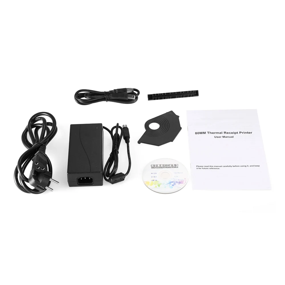 HOIN HOP E801 80 мм USB + COM LAN термографический принтер для ESC POS системы 300 мм/сек.