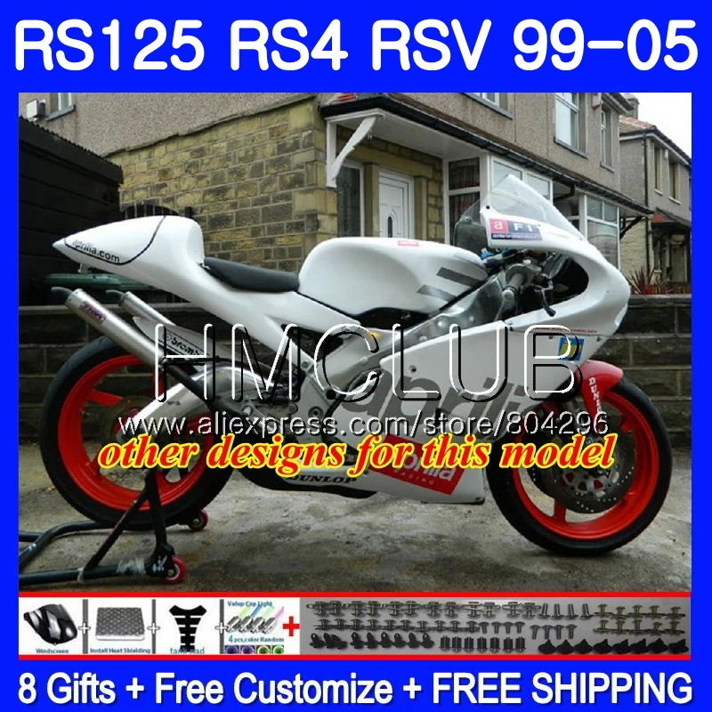 RS4 для Aprilia RS 125 99 00 01 02 03 04 05 122HM6 RSV125R RS-125 матовый черный RSV125 R 1999 2000 2001 2002 2003 2005