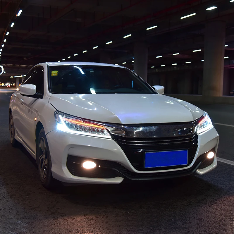 Головной светильник в сборе для Honda Accord 2016 2017 светодиодный DRL последовательный