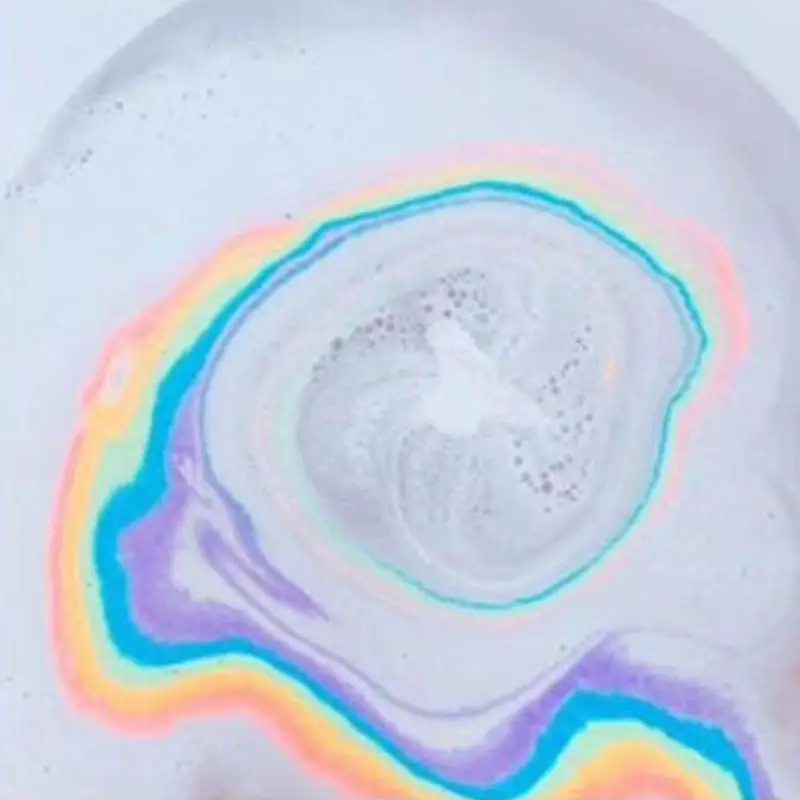 Effervescent ванная для собак, мяч для купания для собак, средство для предотвращения проблем с зудящей кожей, Радужный банный шар для собак, кошек, товары для здоровья