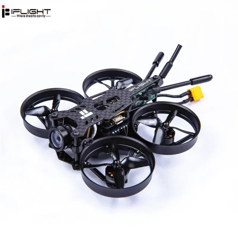 Радиоуправляемый Дрон iFlight CineBee 75HD 2-3S XT30 1103 2-3S с мотором WOOP FPV с sucex mirco F4 12A 200mW Turtle V2 HD FPV Cam