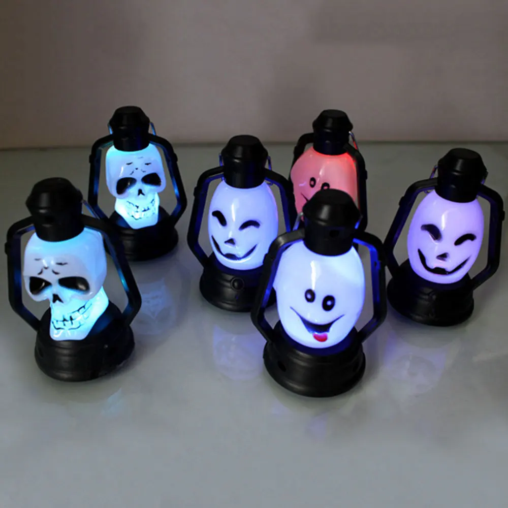 Новая модель черепа ночник для Декорации хелоуин вечеринки питания