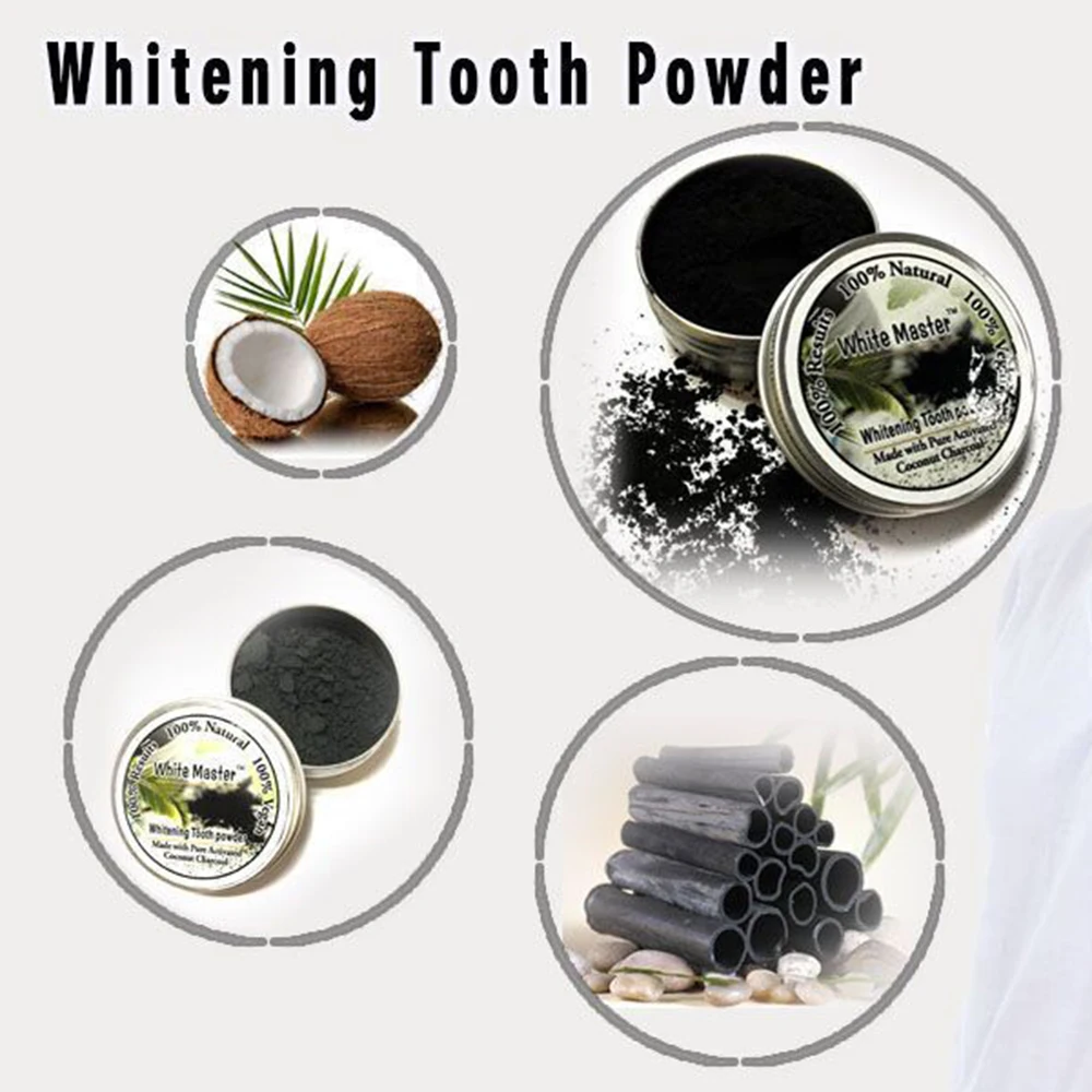10g Bamboo Charcoal Powder Activated Coal Of Pure Tooth Teeth Whitening | Красота и здоровье