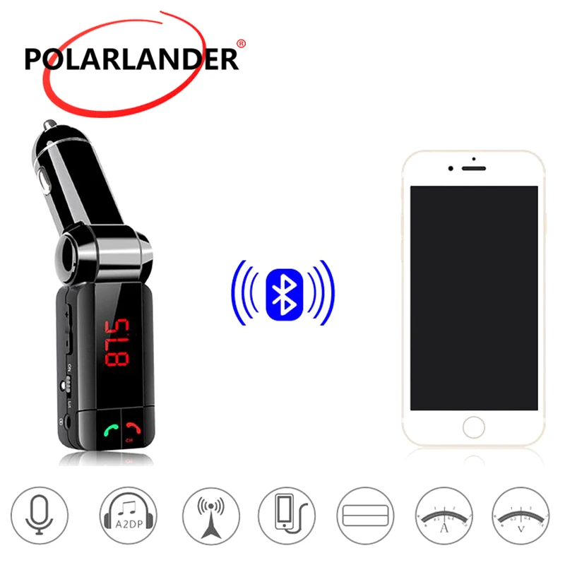 Bluetooth FM Transmitter car mp3 playerusb adapter bluetoothcar kit handsfree receiver | Автомобили и мотоциклы