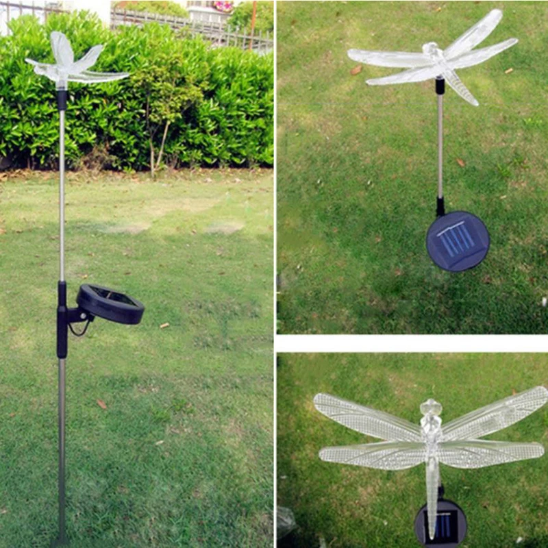 Светодиодный садовый светильник на солнечной батарее водонепроницаемый для