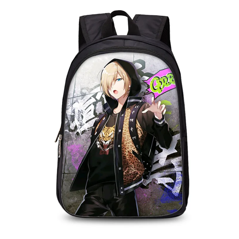 Curel Fancl Kawai аниме Yuri on ice женская сумка с принтом Детский рюкзак для колледжа