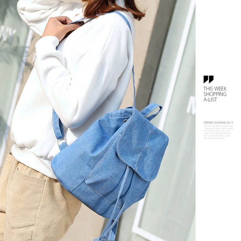 MYTL новый холщовый женский рюкзак на шнурке школьные сумки для девочек подростков