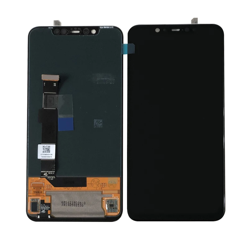 Axisinternational для 6,2" Xiao mi 8 mi 8 AMOLED ЖК-экран дисплей+ сенсорный дигитайзер для mi 8 Pro Встроенный экран отпечатков пальцев