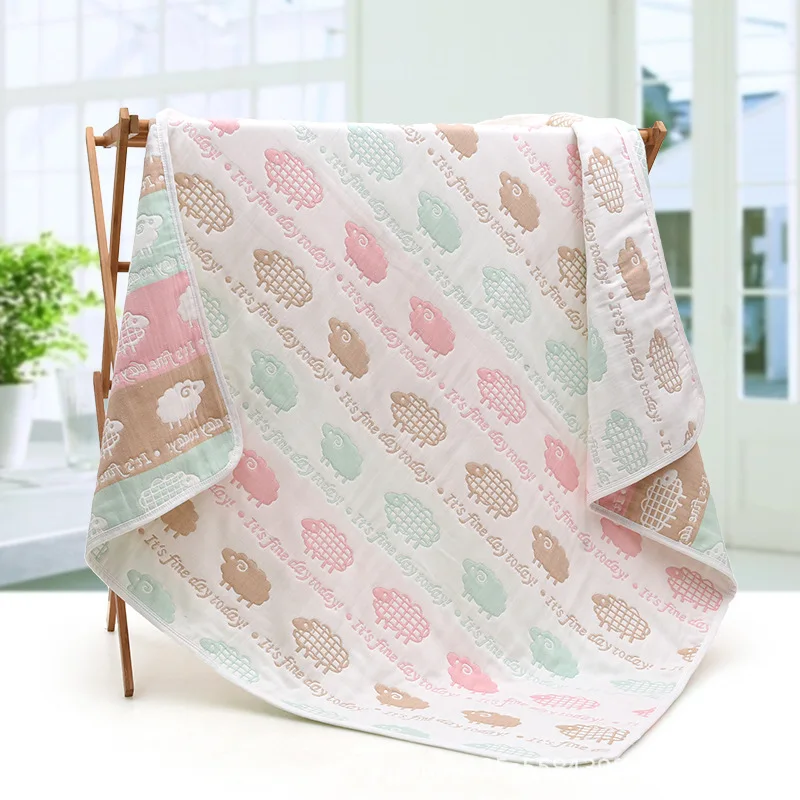 Isa kids 80*80 см муслин одеяло для новорожденного Пеленание младенца мягкий