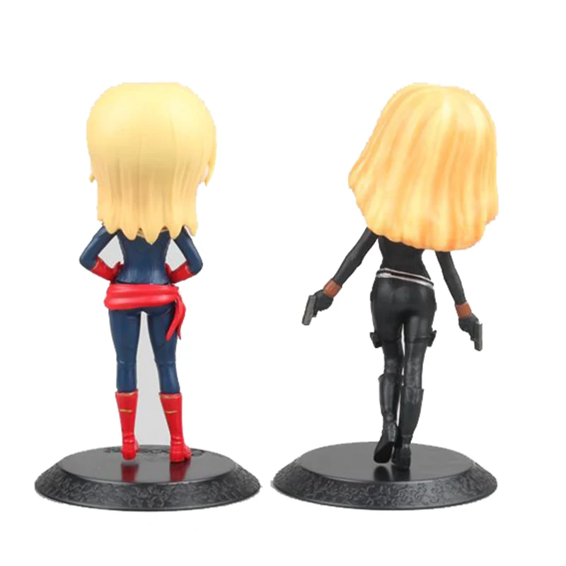 Фигурка капитана Marvel MS. MARVEL Carol Danvers The Black Widow Olivia экшн-фигурка игрушки широкая