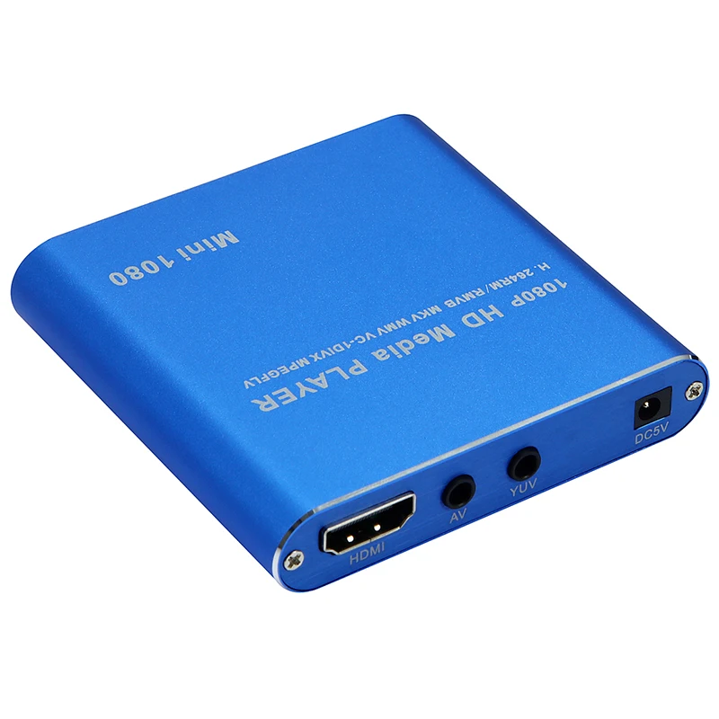 Американский разъем мини автомобильный Hdd медиаплеер адаптер Hdmi Av Usb хост с Sd Mmc
