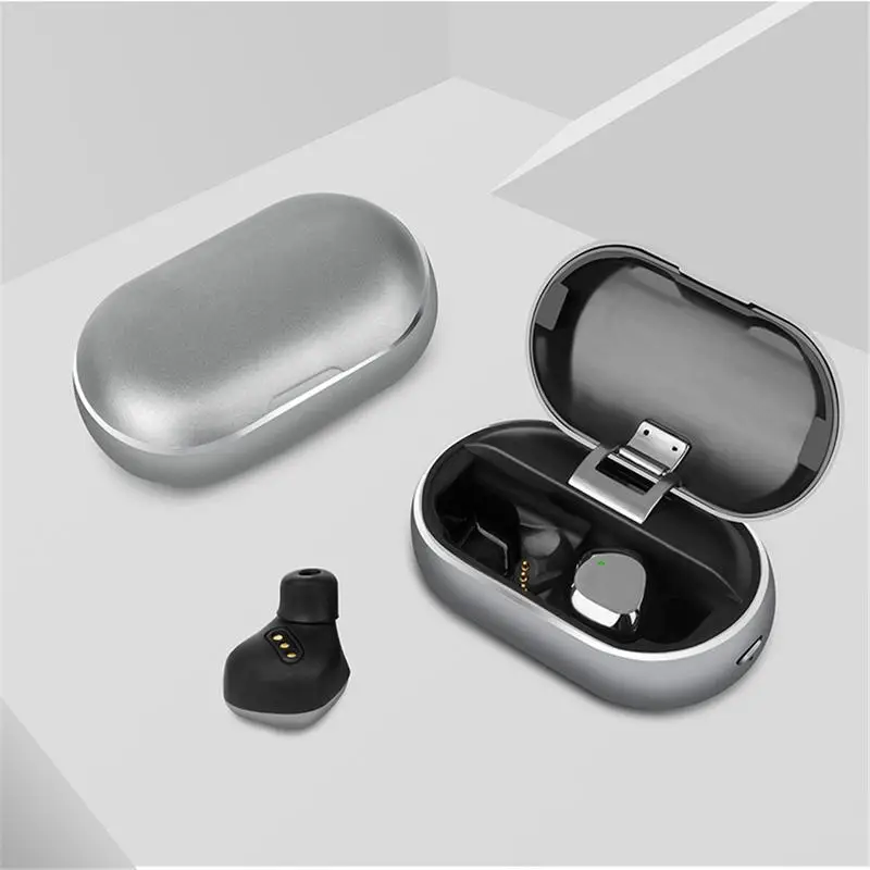 БЕСПРОВОДНЫЕ стереофонические bluetooth гарнитура TWS In Ear металлический сабвуфер Hi Fi