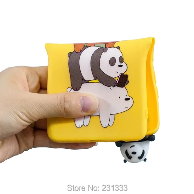 Мягкий ТПУ чехол C ku 3D с рисунком единорога панды для Iphone X XS MAX XR 8 7 PLUS I7 6 6S SE 5 5S Xiaomi