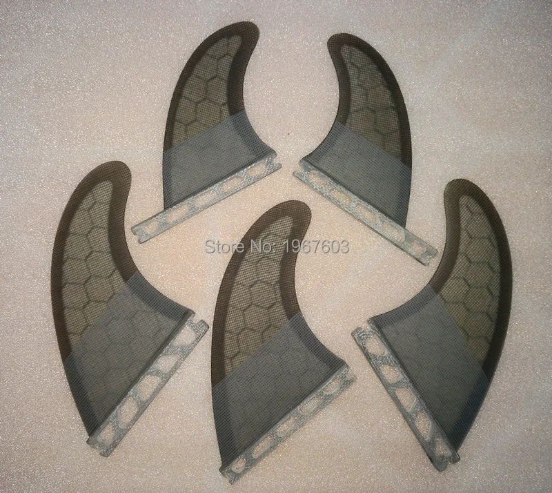 Плавники для серфинга Big Mesh Future FCS II классные серые плавники GL + G5 FB 5