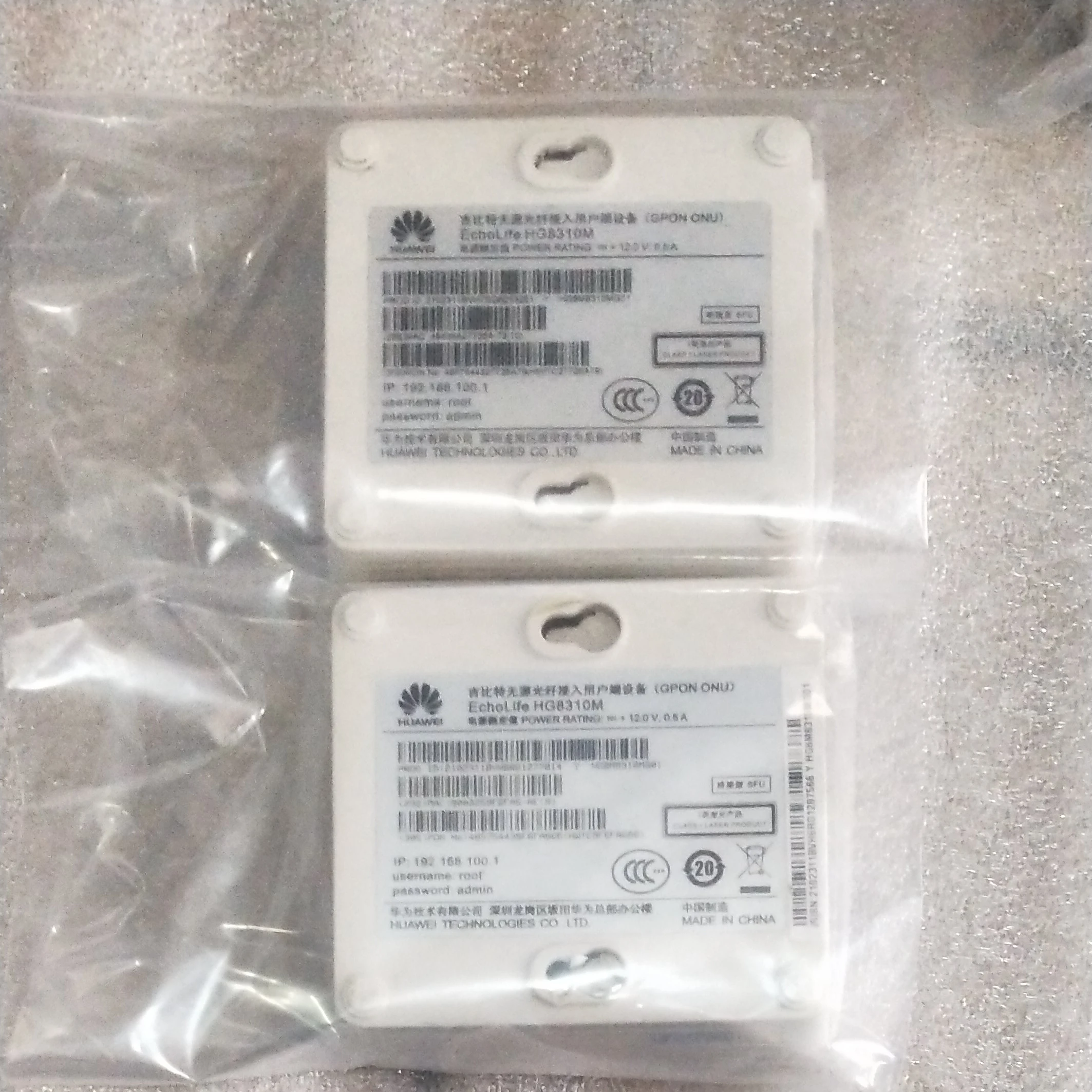 90% новый Хуа Вэй HG8310M GPON 1GE с оптическим сетевым блоком и окончанием одним портом Lan