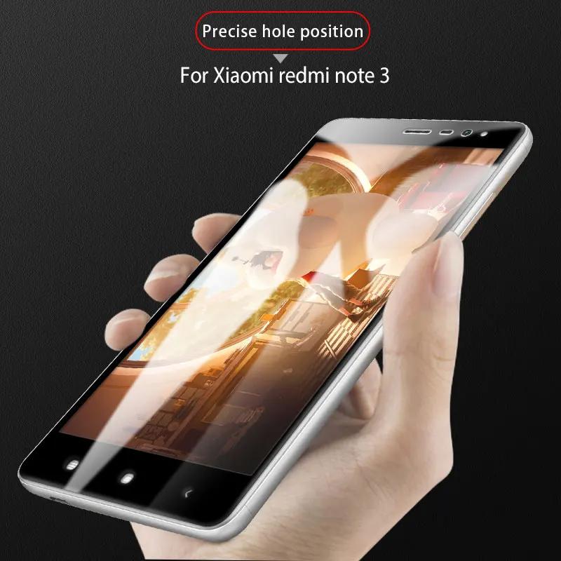 Для Xiaomi Redmi Note 3 закаленное стекло Передняя пленка защитная 5 дюймов для