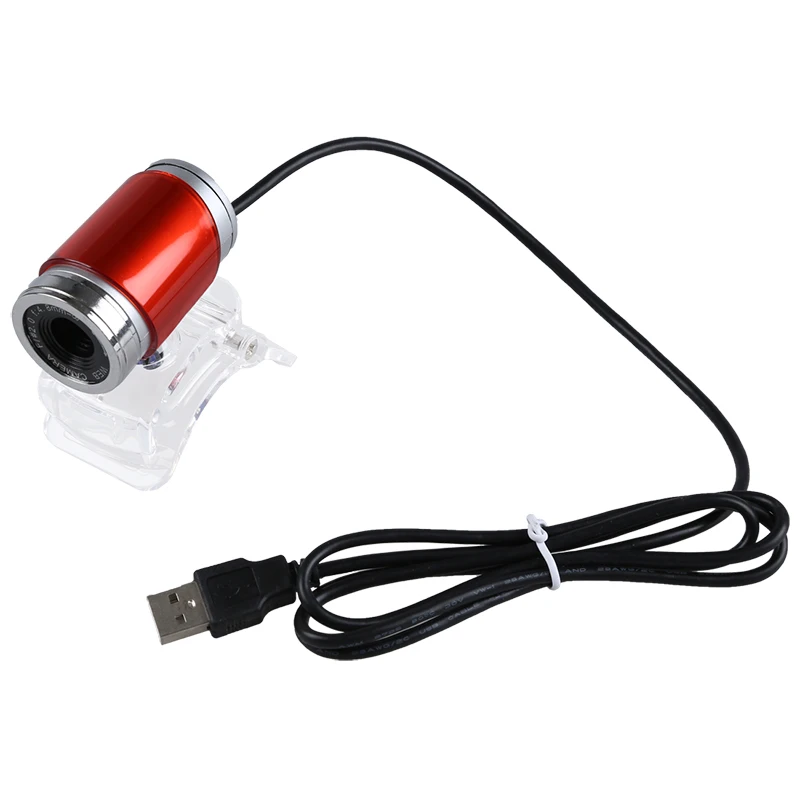 AAAJ USB 5 0 мегапиксельная веб камера с кристальным зажимом для ноутбука ПК красного